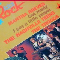 Discos de vinilo: ESTRELLAS DEL ROCK *MARTHA REEVES, RUFUS THOMAS, THE NASHVILLE TEENS, THE TROGGS *VINILO + FASCÍCULO. Lote 253721605