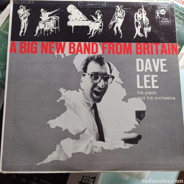 Disques de vinyle: Dave Lee - A Big New Band From Britain (Top Rank International, US, 1961)