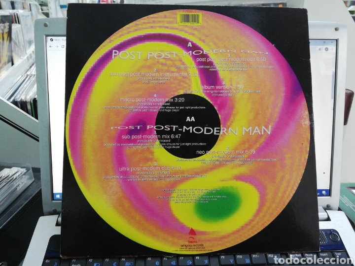 Discos de vinilo: Devo maxi con 7 tracks post post-modern Man u.s.a. 1990 - Foto 2