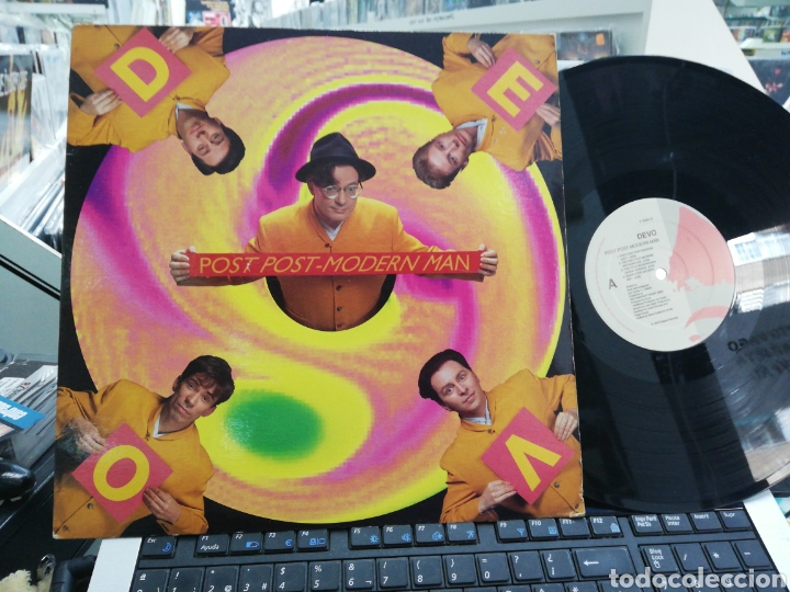 Discos de vinilo: Devo maxi con 7 tracks post post-modern Man u.s.a. 1990 - Foto 1