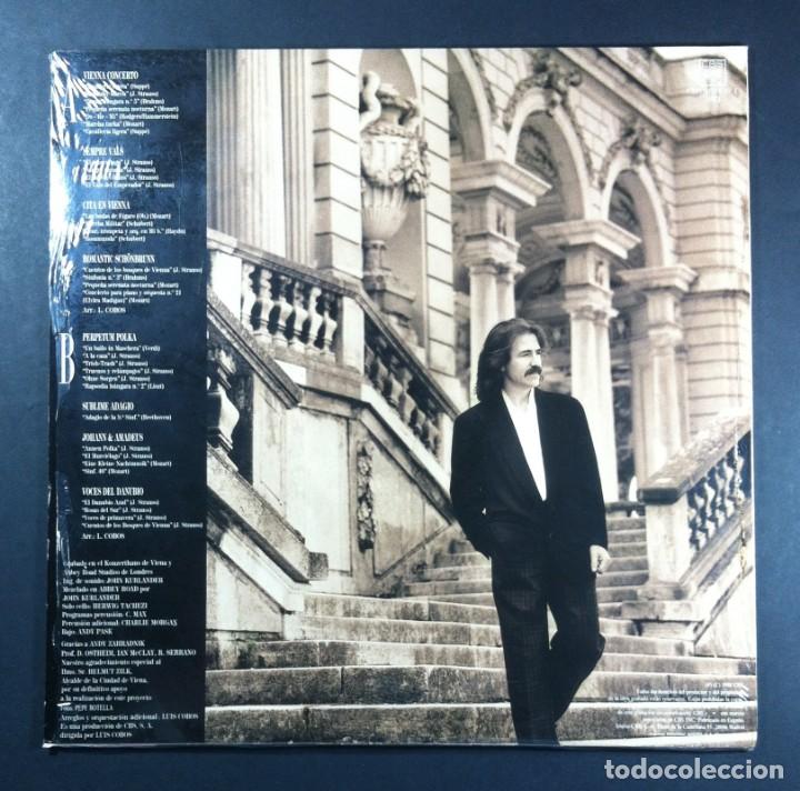 Discos de vinilo: LUIS COBOS - Vienna Concerto - LP 1988 - CBS - Foto 2
