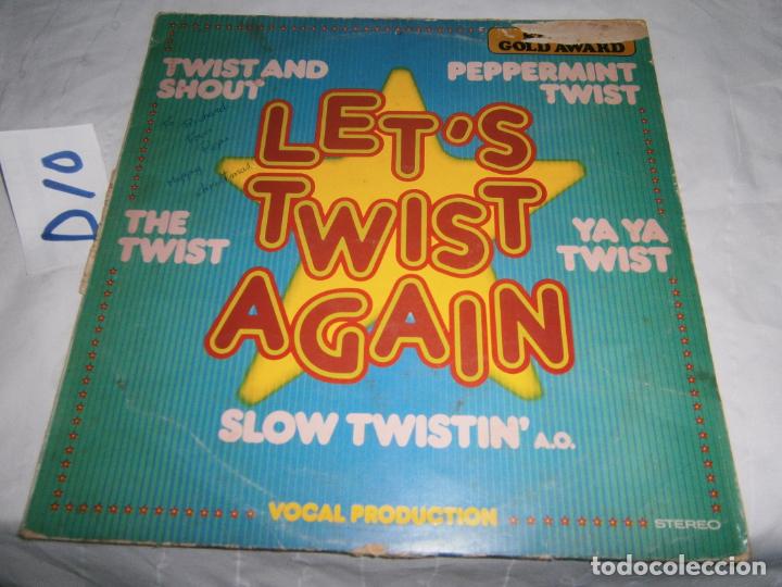 Disques de vinyle: ANTIGUO DISCO LP VINILO - LET&acute;S TWIST AGAIN
