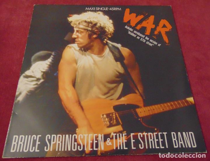 Discos de vinilo: BRUCE SPRINGSTEEN - WAR - MAXISINGLE 1986 - Foto 1
