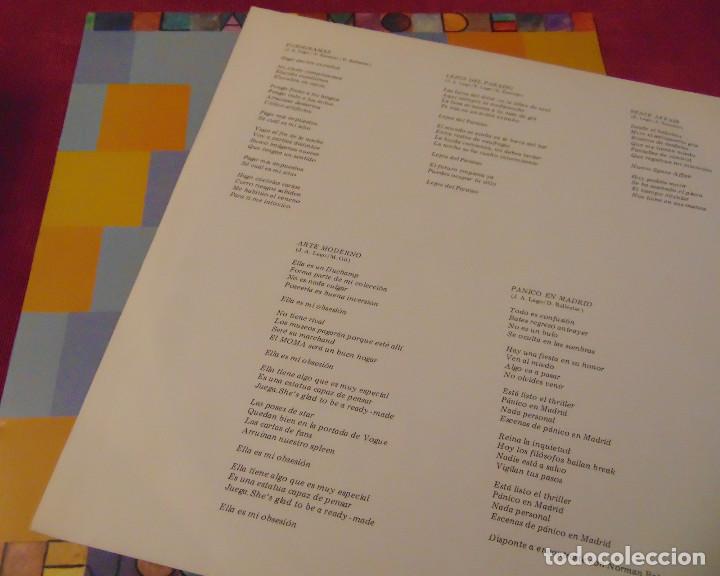 Discos de vinilo: LA MODE - LEJOS DEL PARAISO - MINI LP 1984 - Foto 4