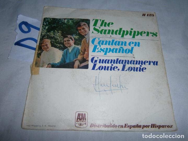Discos de vinilo: ANTIGUO DISCO VINILO - THE SANDPIPERS - Foto 1