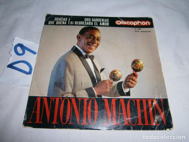 Discos de vinilo: ANTIGUO DISCO VINILO - ANTONIO MACHIN - Foto 1