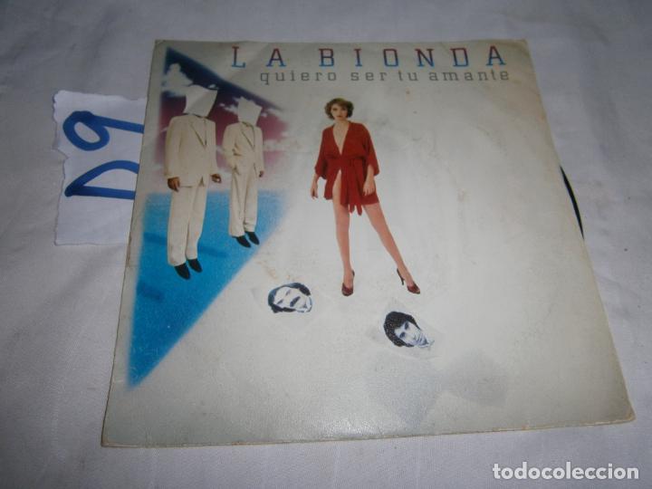 Discos de vinilo: ANTIGUO DISCO VINILO - LA BIONDA - Foto 1