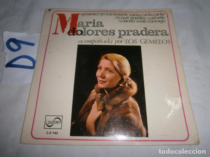 Discos de vinilo: ANTIGUO DISCO VINILO - MARIA DOLORES PRADERA - Foto 1