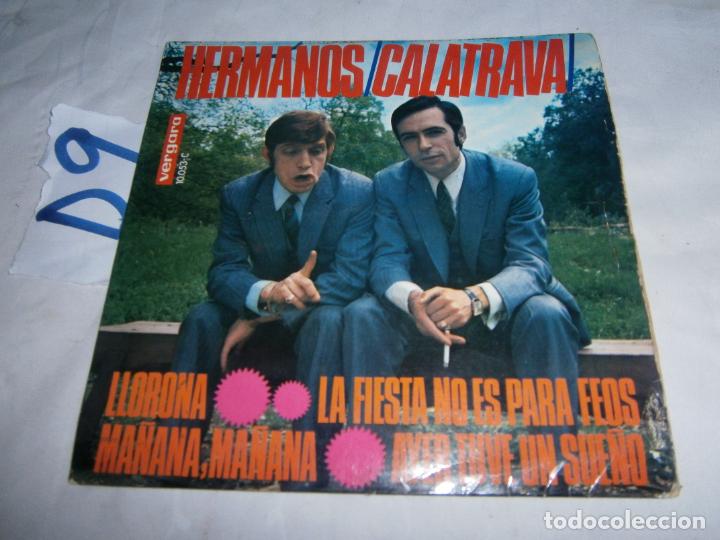 Discos de vinilo: ANTIGUO DISCO VINILO - HERMANOS CALATRAVA - Foto 1