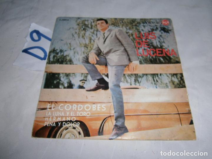 Discos de vinilo: ANTIGUO DISCO VINILO - LUIS DE LUCENA - Foto 1