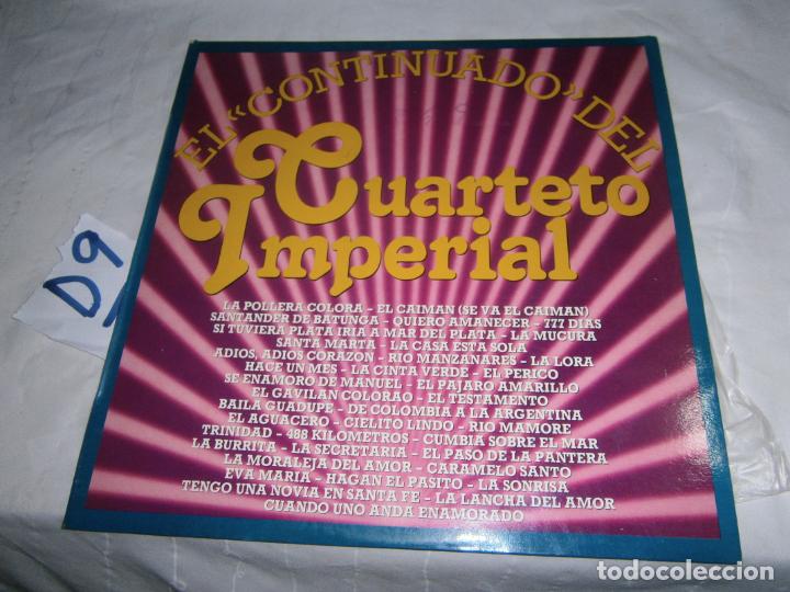 Discos de vinilo: ANTIGUO DISCO LP VINILO - CUARTETO IMPERIAL - Foto 1