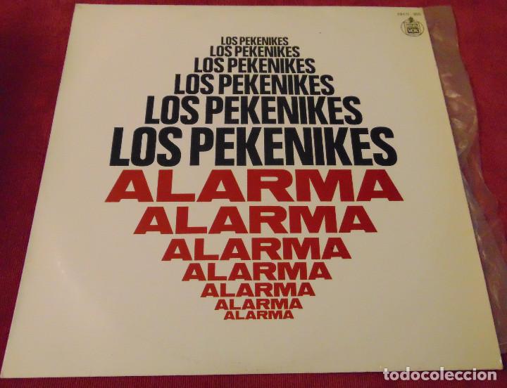 Discos de vinilo: LOS PEKENIKES - ALARMA - LP 1969 - Foto 1
