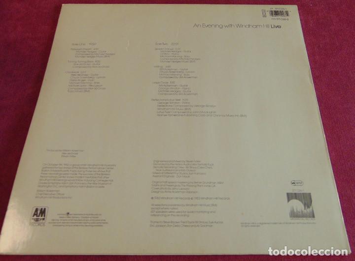 Discos de vinilo: AN EVENING WITH WINDHAM HILL LIVE - LP 1983 - Foto 2
