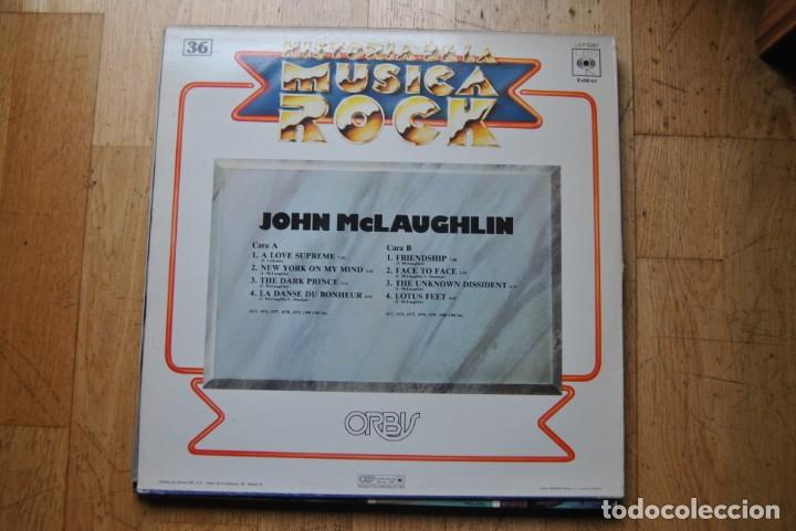 Discos de vinilo: historia del Rock. John Mclaughlin. lp - Foto 2