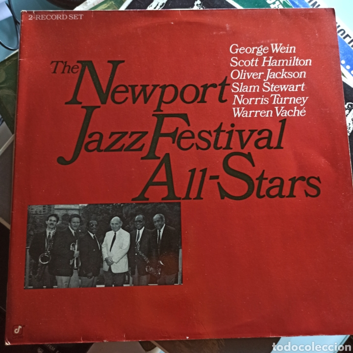 Disques de vinyle: The Newport Jazz Festival All-Stars (Concord, 2xLP, Gatefold, Germany, 1985)