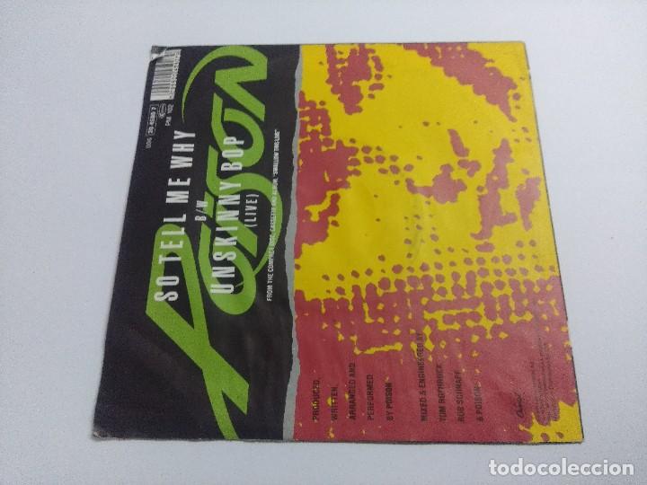 Discos de vinilo: POISON/SO TELL ME WHY/SINGLE. - Foto 3