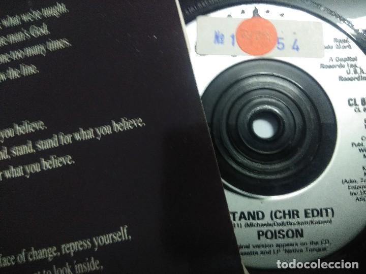 Discos de vinilo: POISON/STAND/SINGLE. - Foto 3