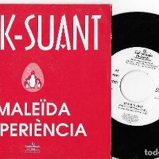 Discos de vinilo: STIK-SUANT 7” SPAIN 45 MALEIDA EXPERIÈNCIA 1992 SINGLE VINILO POP ROCK EN CATALÀ PROMO PROMO +PRENSA. Lote 254158575