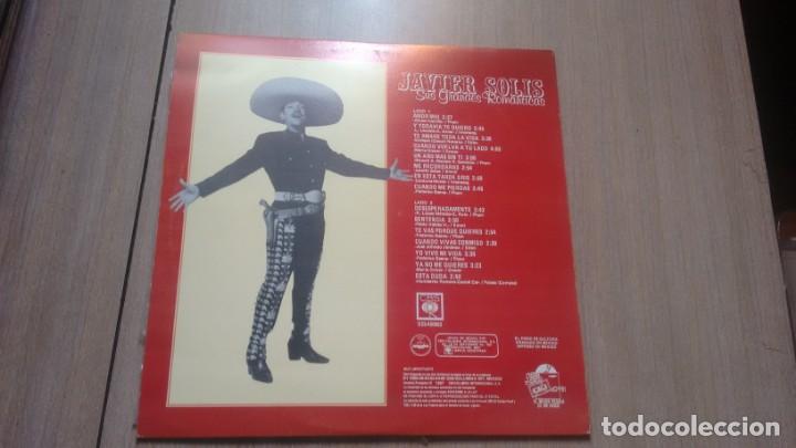 Discos de vinilo: LONG PLAY - JAVIER SOLIS - - Foto 2