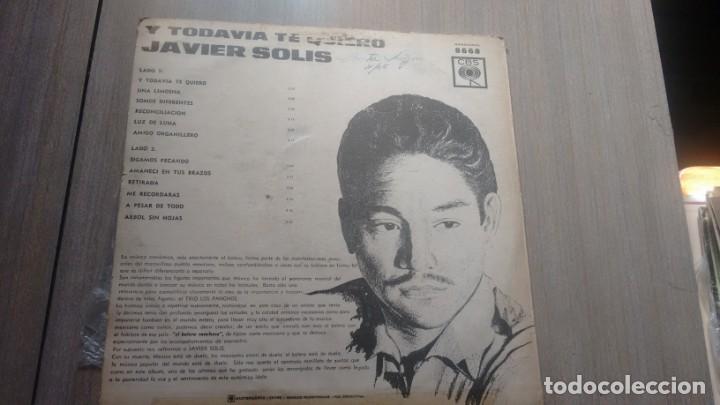 Discos de vinilo: LONG PLAY - JAVIER SOLIS - - Foto 2