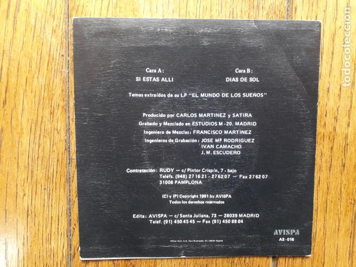 Discos de vinilo: S&aacute;tira - si tu estas alli + d&iacute;as de sol - Foto 2