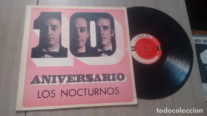 Discos de vinilo: LONG PLAY - LOS NOCTURNOS , ANIVERSARIO - - Foto 1