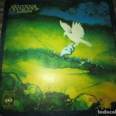 Discos de vinilo: SANTANA - EUROPA SINGLE ORIGINAL ESPAÑOL - CBS RECORDS 1976 - STEREO -. Lote 254192185