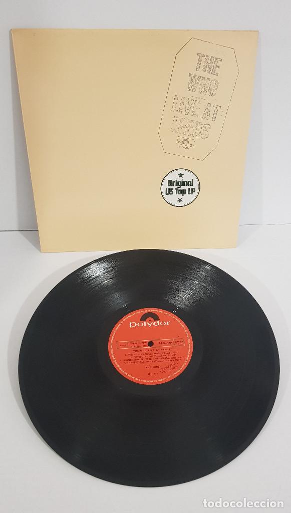 Discos de vinilo: THE WHO LIVE AT LEEDS - Foto 2