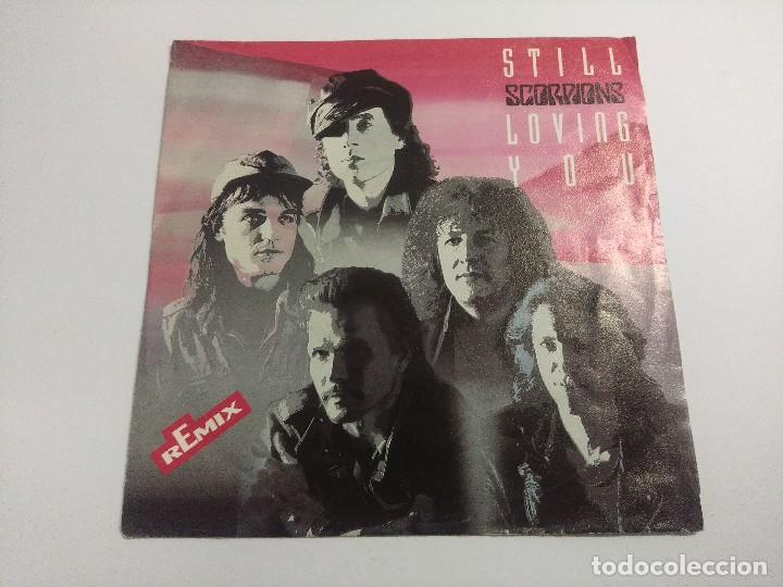 Discos de vinilo: SCORPIONS/STILL LOVING YOU/SINGLE. - Foto 1