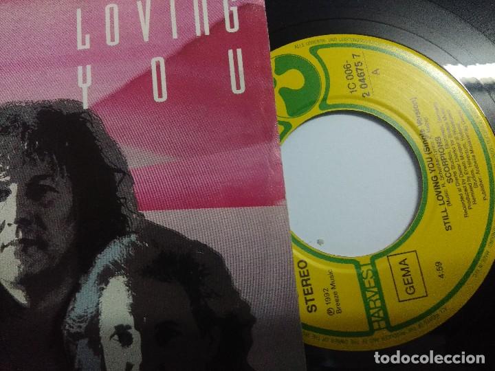 Discos de vinilo: SCORPIONS/STILL LOVING YOU/SINGLE. - Foto 2
