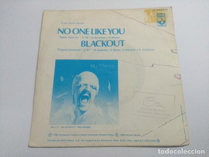 Discos de vinilo: SCORPIONS/NADIE COMO TU/SINGLE. - Foto 3