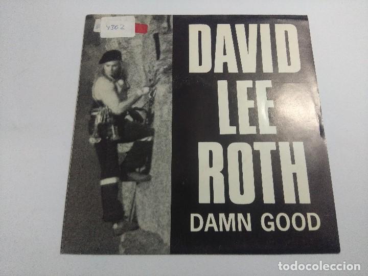 Discos de vinilo: DAVID LEE ROTH/DAMN GOOD/SINGLE PROMOCIONAL. - Foto 1