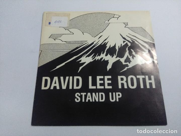Discos de vinilo: DAVID LEE ROTH/STAND UP/SINGLE PROMOCIONAL. - Foto 1