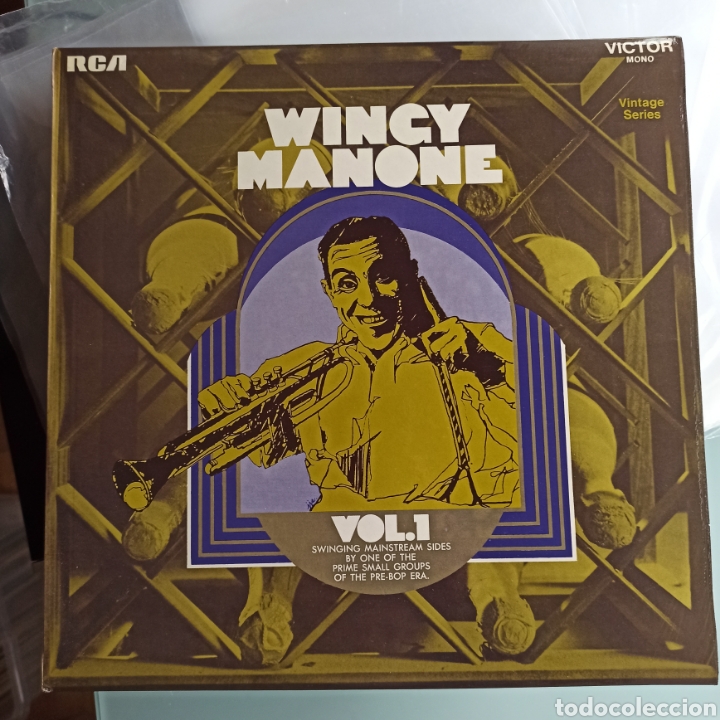 Disques de vinyle: Wingy Manone - Wingy Manone, Vol. 1 (RCA Victor, UK, 1969)