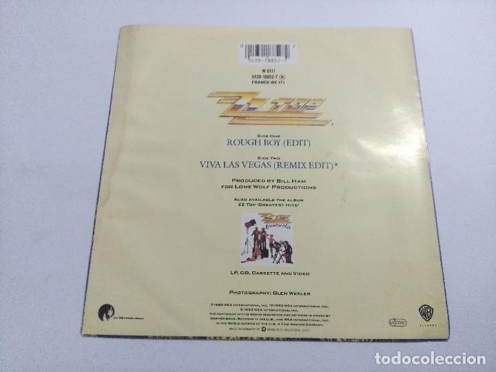 Discos de vinilo: ZZ TOP/ROUGH BOY/SINGLE. - Foto 3