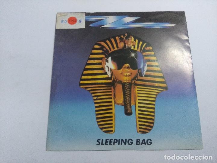 Discos de vinilo: ZZ TOP/SLEEPING BAG/SINGLE. - Foto 1