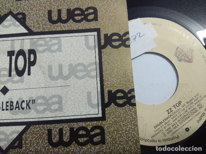 Discos de vinilo: ZZ TOP/DOUBLEBACK/SINGLE PROMOCIONAL. - Foto 2