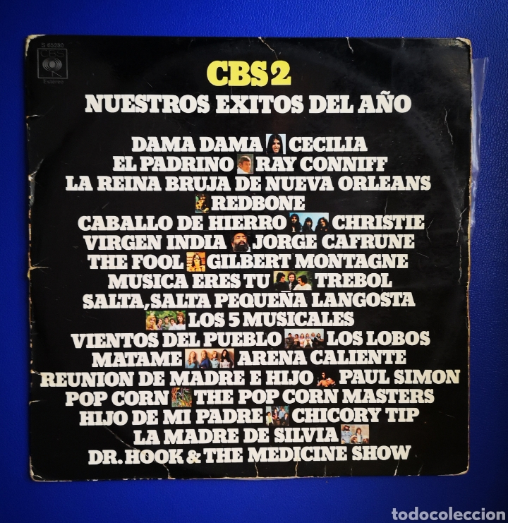 Discos de vinilo: CBS - EXITOS DEL A&Ntilde;O - LP - 1972 - Foto 1