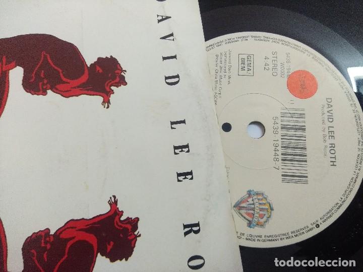 Discos de vinilo: DAVID LEE ROTH/A LIL AINT ENOUGH/SINGLE. - Foto 2