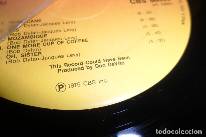 Discos de vinilo: BOB DYLAN - DESIRE 1975 - Foto 3