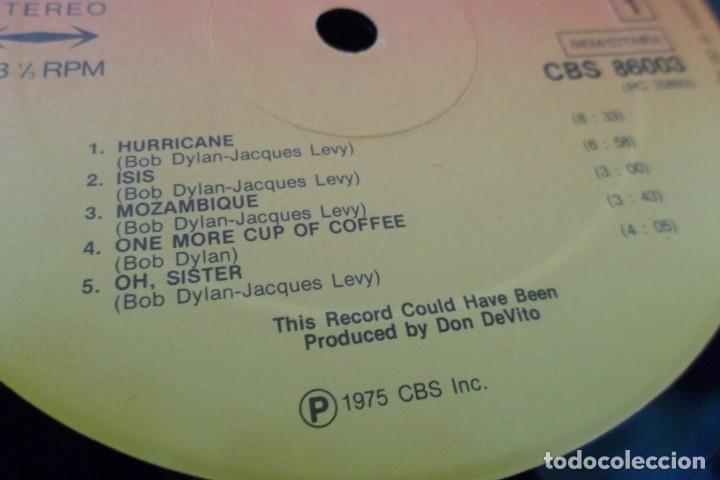 Discos de vinilo: BOB DYLAN - DESIRE 1975 - Foto 5