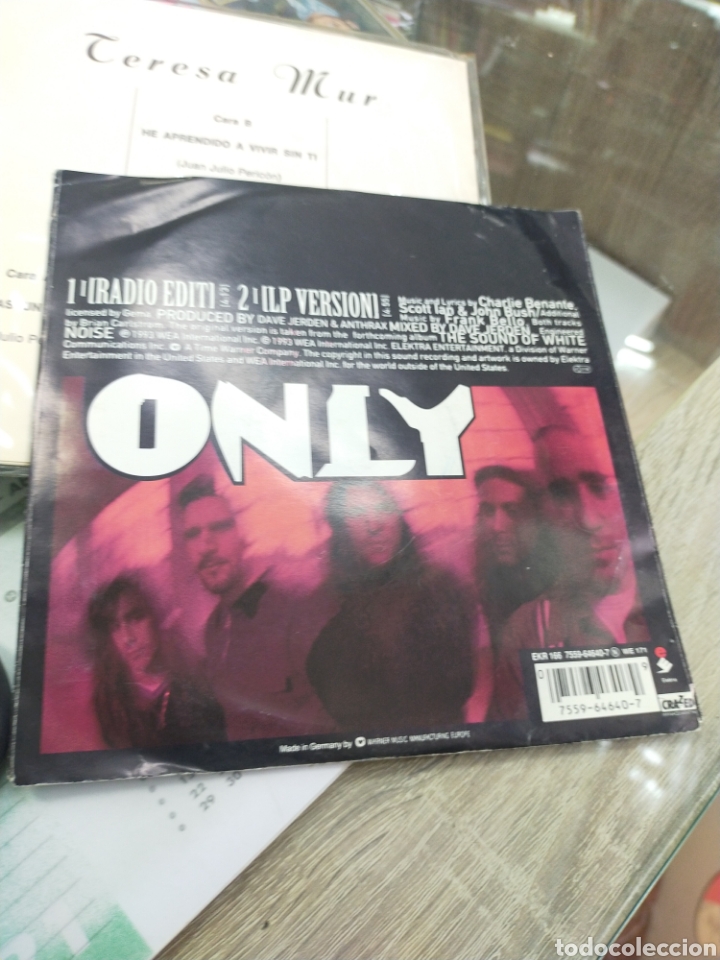 Discos de vinilo: Anthrax single only Alemania 1993 - Foto 2