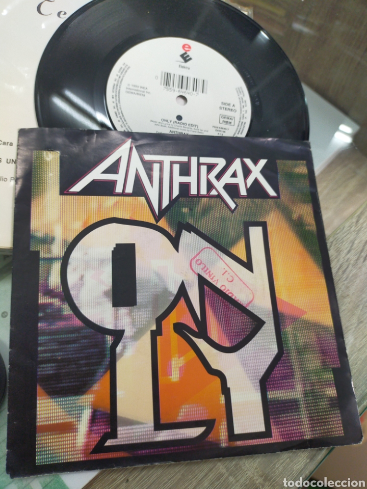 Discos de vinilo: Anthrax single only Alemania 1993 - Foto 1