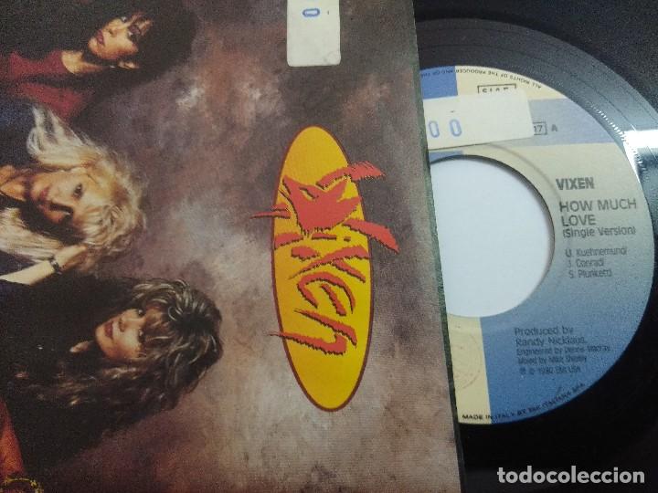 Discos de vinilo: VIXEN/HOW MUCH LOVE/SINGLE. - Foto 2