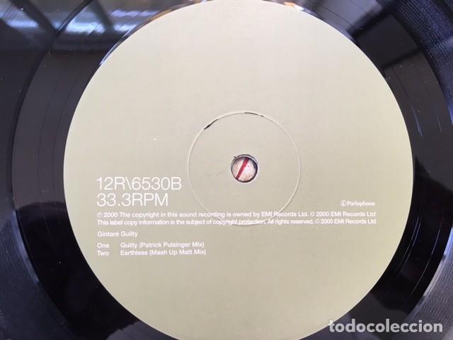 Discos de vinilo: GINTAR&Eacute; . GUILTY . EDICI&Oacute;N INGLESA DEL 2000 - Foto 3