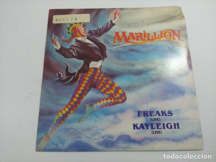 Discos de vinilo: MARILLION/FREAKS-KAYLEIGH LIVE/SINGLE. - Foto 1
