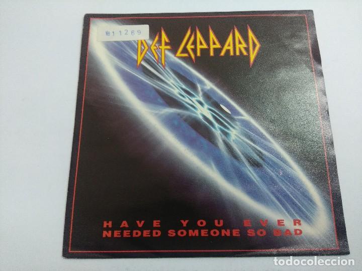 Discos de vinilo: DEF LEPPARD/HAVE YOU EVER/SINGLE. - Foto 1