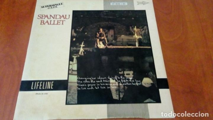 Discos de vinilo: MAXISINGLE DE VINILO. SPANDAU BALLET. LIFE LINE - Foto 1