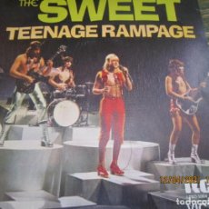 Discos de vinilo: THE SWEET - TEENAGE RAMPAGE SINGLE - ORIGINAL ESPAÑOL - RCA VICTOR RECORDS 1974 - STEREO -. Lote 254369725