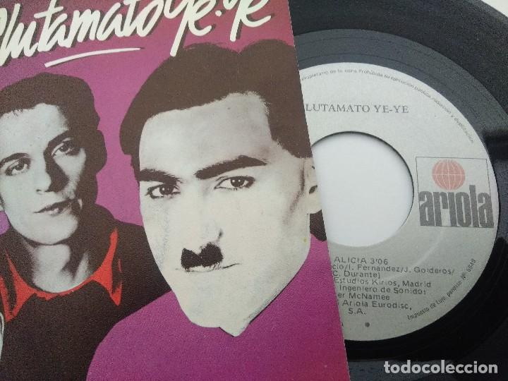 Discos de vinilo: GLUTAMATO YE YE/ALICIA/SINGLE. - Foto 2